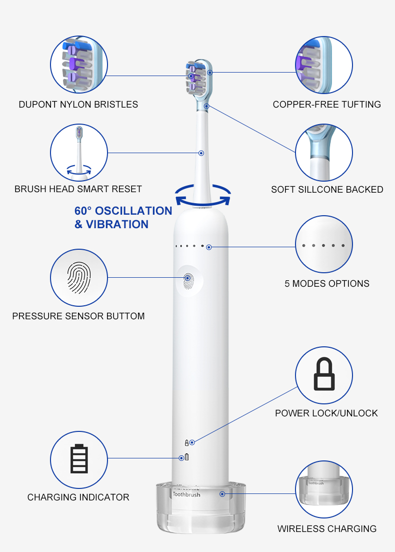 Relish Vibrosonic Toothbrush VS0260B