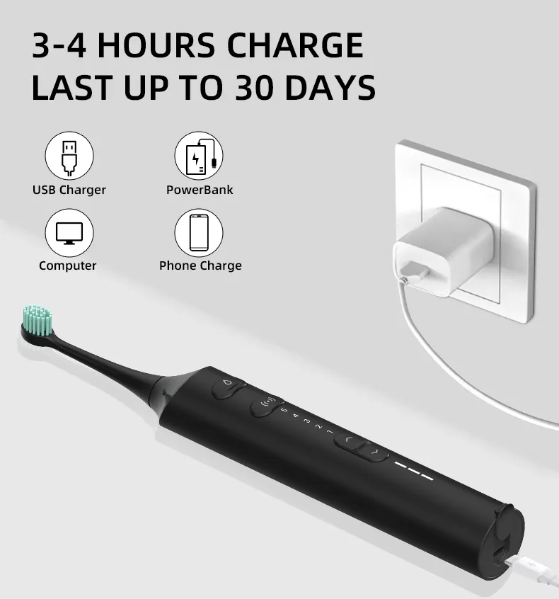 Cordless Water Flosser Electric Toothbrush 2 in 1 TF01C