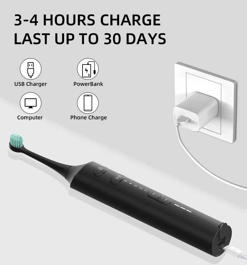 Cordless Water Flosser Electric Toothbrush 2 in 1 TF01C