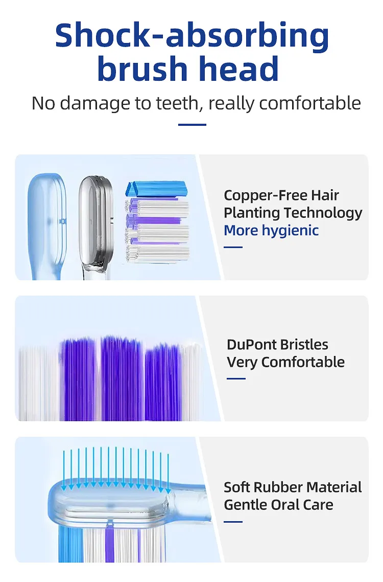 Custom Vibrosonic Tooth Brush Smart Sonic Electric Toothbrush LED Intelligent Display Digital Screen Toothbrush for Adults
