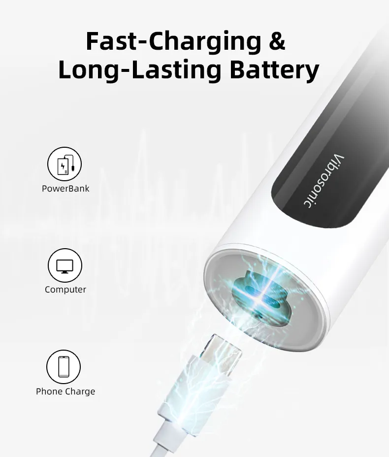 Spinsonic Toothbrush 3-in-1 Electric Toothbrush VS05C