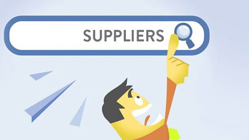 Find a supplier in China, a process that requires time.