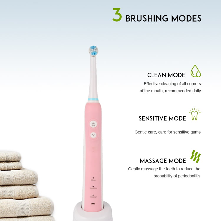 Custom Rotating Electric Toothbrush RLI312