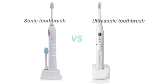 Differences between sonic toothbrush and ultrasonic toothbrush