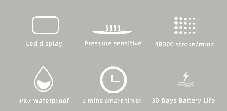 Sonic Toothbrush with Pressure Sensor