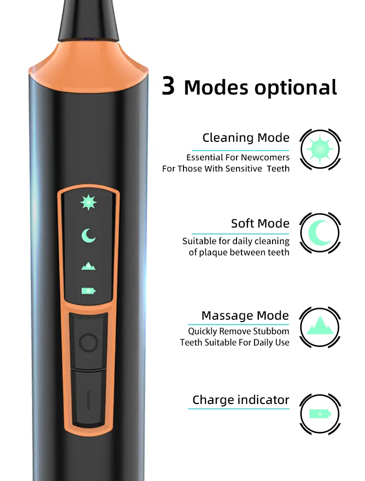 Sonic Toothbrush with Pressure Sensor